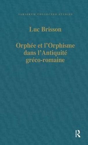 Паперова книга «Orphée et l’Orphisme dans l’Antiquité gréco-romaine», автор Люк Бріссон - фото №1
