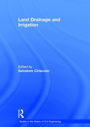 Бумажная книга «Land Drainage and Irrigation» - фото №1