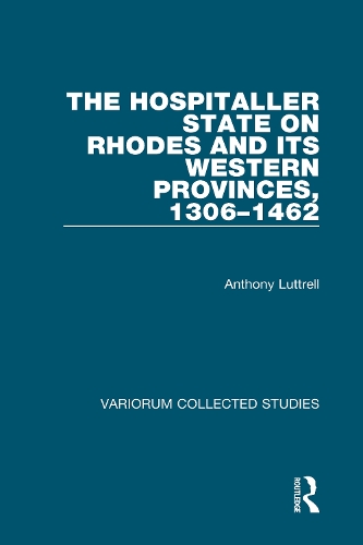 Бумажная книга «The Hospitaller State on Rhodes and its Western Provinces, 1306–1462», автор Энтони Люттрелл - фото №1