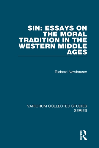 Паперова книга «Sin: Essays on the Moral Tradition in the Western Middle Ages», автор Річард Ньюхаузер - фото №1