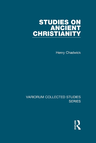 Паперова книга «Studies on Ancient Christianity», автор Генрі Чедвік - фото №1