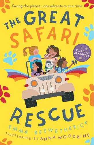 Паперова книга «The Great Safari Rescue: Playdate Adventures», автор Емма Бесветерік - фото №1