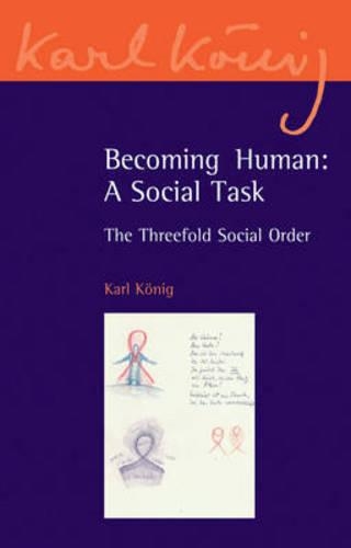 Бумажная книга «Becoming Human: A Social Task: The Threefold Social Order», автор Карл Кениг - фото №1