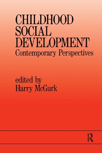 Паперова книга «Childhood Social Development: Contemporary Perspectives», автор Гаррі МакГерк - фото №1