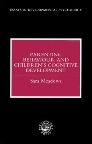 Паперова книга «Parenting Behaviour and Children's Cognitive Development», автор Сара Медоуз - фото №1