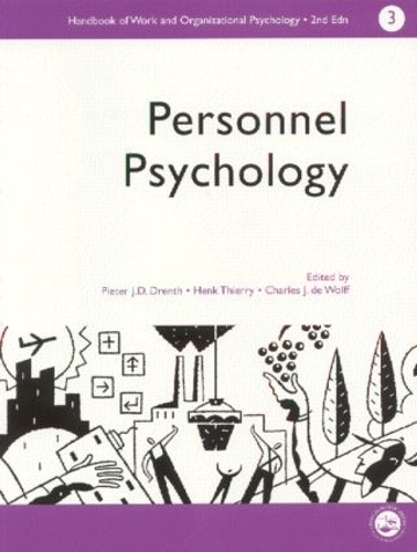Бумажная книга «A Handbook of Work and Organizational Psychology: Volume 3: Personnel Psychology» - фото №1