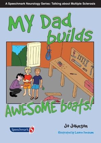 Паперова книга «My Dad Makes Awesome Boats», автор Джо Джонсон - фото №1