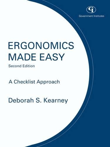 Бумажная книга «Ergonomics Made Easy: A Checklist Approach», автор Дебора Дж. Кирни - фото №1