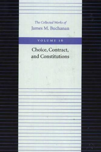 Бумажная книга «Choice, Contract & Constitutions», автор Джеймс Бьюкенен - фото №1