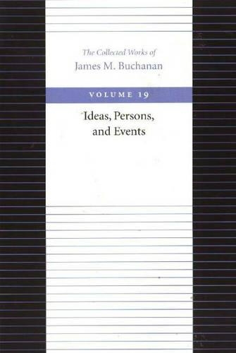 Паперова книга «Ideas, Persons & Events», автор Джеймс Б'юкенен - фото №1