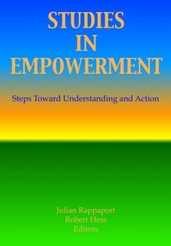 Бумажная книга «Studies in Empowerment: Steps Toward Understanding and Action», автор Роберт Э. Хесс - фото №1