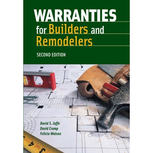Паперова книга «Warranties for Builders & Remodelers», автор Девід Джаффе - фото №1
