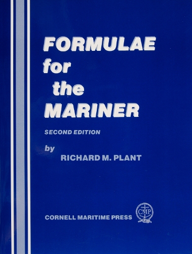Паперова книга «Formulae for the Mariner», автор Річард М. Плант - фото №1