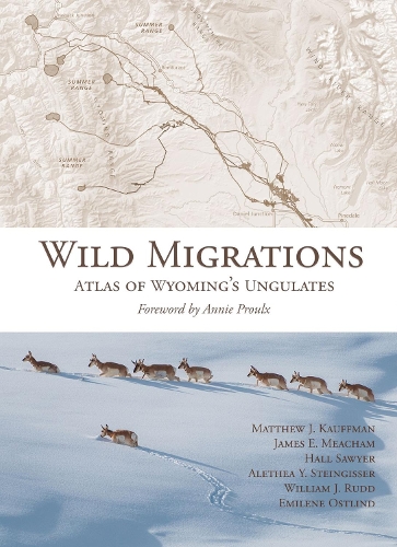 Бумажная книга «Wild Migrations: Atlas of Wyoming's Ungulates», авторов Алетея Й. Штейнгиссер, Эмилен Остлинд, Халл Сойер, Джеймс И. Мичем, Мэтью Дж. Кауффман, Уильям Дж. Радд - фото №1
