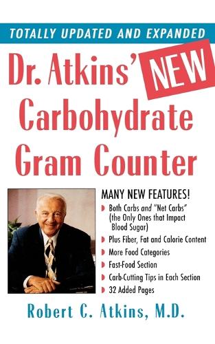 Бумажная книга «Dr. Atkins' New Carbohydrate Gram Counter», автор Роберт К. Аткинс - фото №1