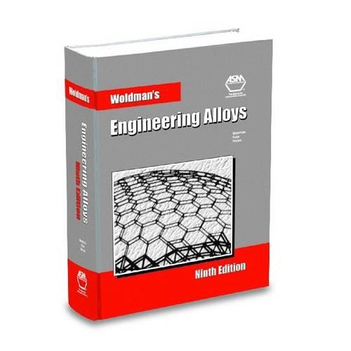 Паперова книга «Woldmans Engineering Alloys», авторів Джон Фрік, Норман Емме Вольдман - фото №1