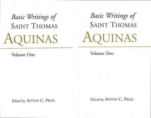 Бумажная книга «Basic Writings of St. Thomas Aquinas: (2 Volume Set): Basic Writings Complete Set», автор Фома Аквинский - фото №1