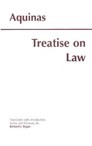 Бумажная книга «Treatise on Law», автор Фома Аквинский - фото №1