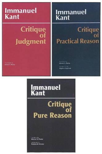 Бумажная книга «Three Critiques, 3-volume Set: Vol. 1: Critique of Pure Reason; Vol. 2: Critique of Practical Reason; Vol. 3: Critique of Judgment», автор Иммануил Кант - фото №1
