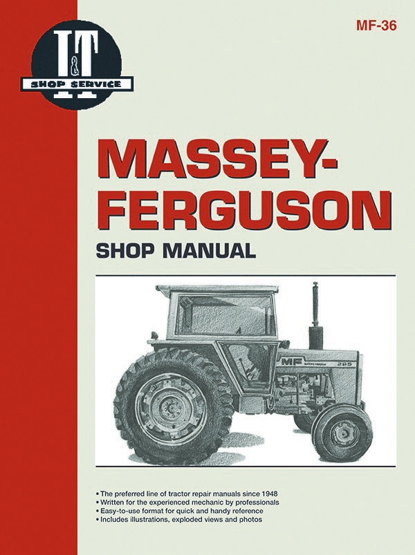Паперова книга «Massey-Ferguson Model MF285 Tractor Service Repair Manual», автор Haynes Publishing - фото №1