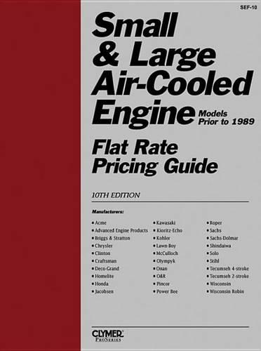 Бумажная книга «Small & Large Engine Flat Rate», автор Haynes Publishing - фото №1