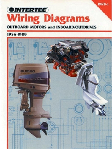 Бумажная книга «Proseries Wiring Diagrams Outboard Motors & Inboard Outdrives (1956-1989) Service Repair Manual», автор Haynes Publishing - фото №1