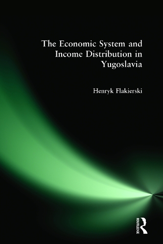 Бумажная книга «The Economic System and Income Distribution in Yugoslavia», автор Генрик Флакиерски - фото №1
