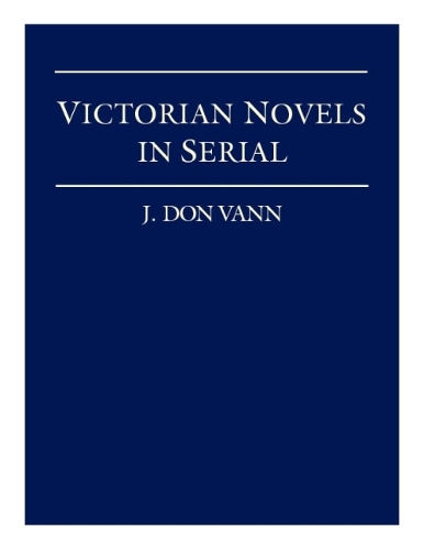 Бумажная книга «Victorian Novels in Serial», автор Дон Дж. Ванн - фото №1