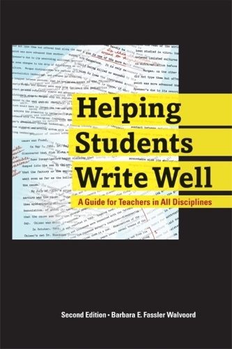 Паперова книга «Helping Students Write Well», автор Барбара Е. Фасслер Вальворд - фото №1