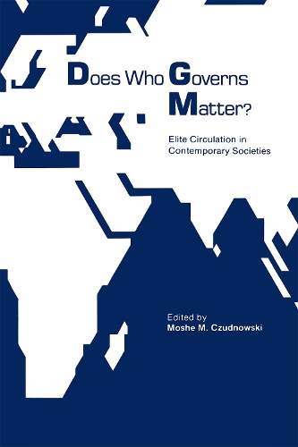 Бумажная книга «Does Who Governs Matter?: Elite Circulation in Contemporary Societies», автор Моше Чудновскі - фото №1