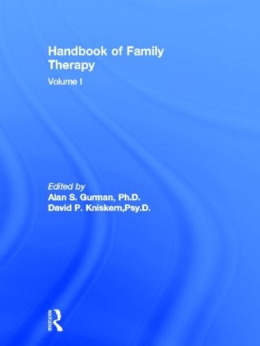 Бумажная книга «Handbook Of Family Therapy» - фото №1