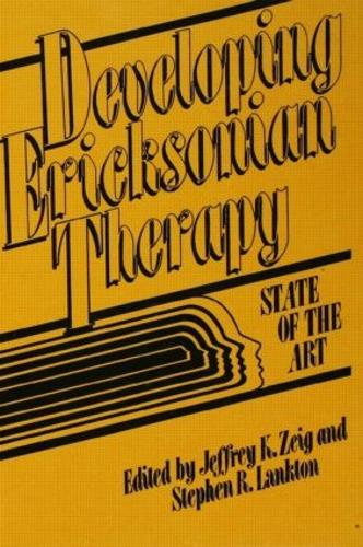 Бумажная книга «Developing Ericksonian Therapy: A State Of The Art» - фото №1
