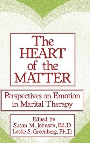 Paper book «The Heart Of The Matter: Perspectives On Emotion In Marital: Perspectives On Emotion In Marital Therapy», authors Leslie S. Greenberg, Сьюзан М. Джонсон / Сьюзан М. Джонсон /  - фото №1