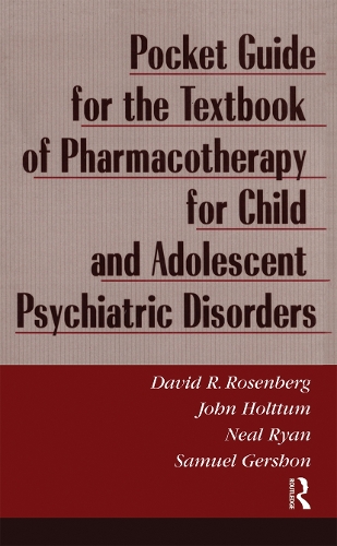 Бумажная книга «Pocket Guide For Textbook Of Pharmocotherapy», авторов Дэвид Розенберг, Джон Холттум, Нил Райан, Сэмюэл Гершон - фото №1