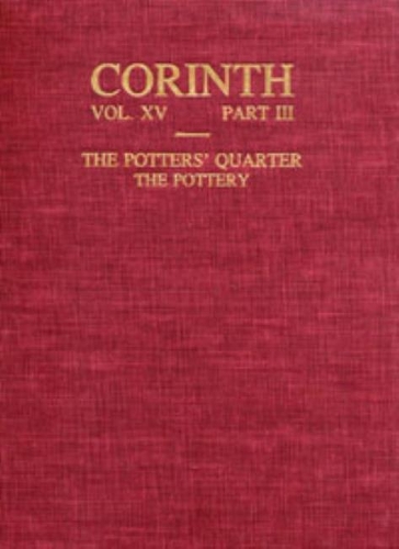 Паперова книга «The Potters' Quarter: The Pottery (Corinth 15.3)», авторів Агнес Н. Стілвелл, Дж.Л. Бенсон - фото №1