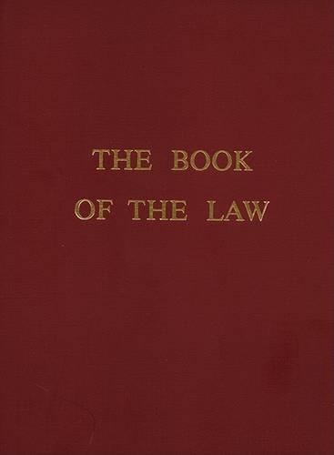 Бумажная книга «The Book of the Law», автор Алейстер Кроули - фото №1