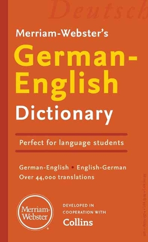Бумажная книга «Merriam-Webster’s German-English Dictionary», автор Мерриам-Вебстер - фото №1