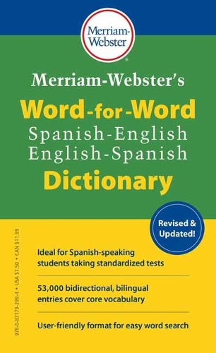 Бумажная книга «Merriam-Webster's Word-for-Word Spanish-English Dictionary », автор Мерриам-Вебстер - фото №1