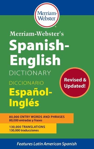 Паперова книга «Merriam-Webster's Spanish-English Dictionary», автор Мерріам-Вебстер - фото №1