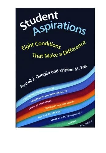 Бумажная книга «Student Aspirations: Eight Conditions That Make a Difference», авторов Кристин М. Фокс, Рассел Дж. Квалья - фото №1