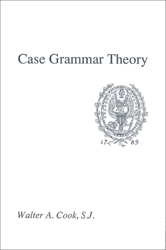 Паперова книга «Case Grammar Theory», автор Волтер А. Кук - фото №1