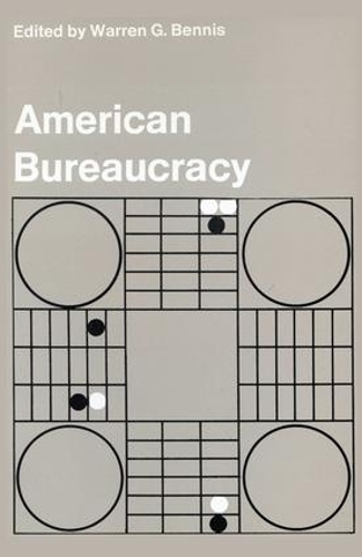 Бумажная книга «American Bureaucracy», автор Уоррен Г. Беннис - фото №1
