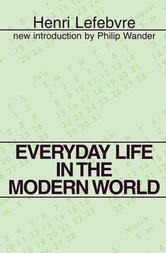 Паперова книга «Everyday Life in the Modern World», автор Анрі Лефевр - фото №1