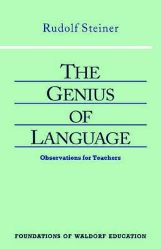 Паперова книга «Genius of Language: Observations for Teachers», автор Рудольф Штайнер - фото №1