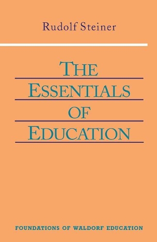 Бумажная книга «The Essentials of Education», автор Рудольф Штайнер - фото №1