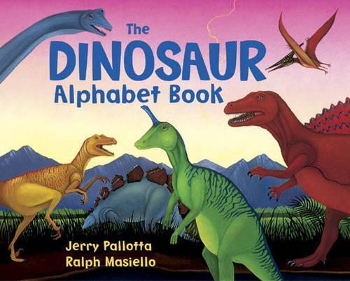 Паперова книга «The Dinosaur Alphabet Book», автор Джеррі Паллотта - фото №1