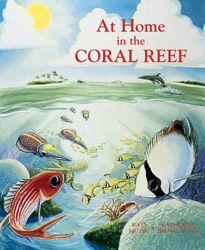 Бумажная книга «At Home in the Coral Reef», автор Кэти Мьюзик - фото №1
