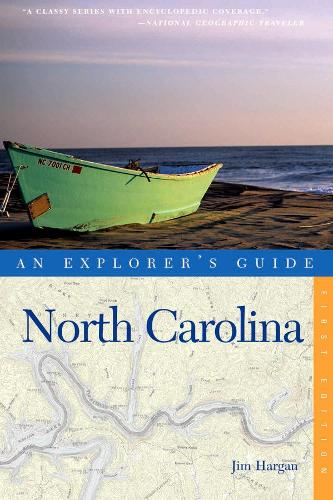 Паперова книга «Explorer's Guide North Carolina», автор Джим Харган - фото №1