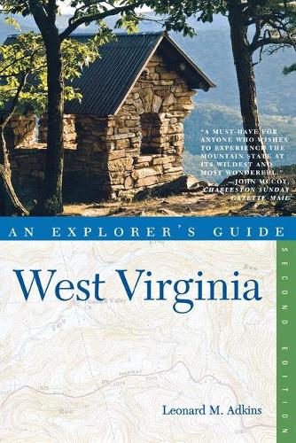 Паперова книга «Explorer's Guide West Virginia», автор Леонард М. Адкінс - фото №1