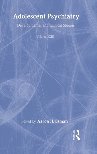 Бумажная книга «Adolescent Psychiatry, V. 23: Annals of the American Society for Adolescent Psychiatry» - фото №1